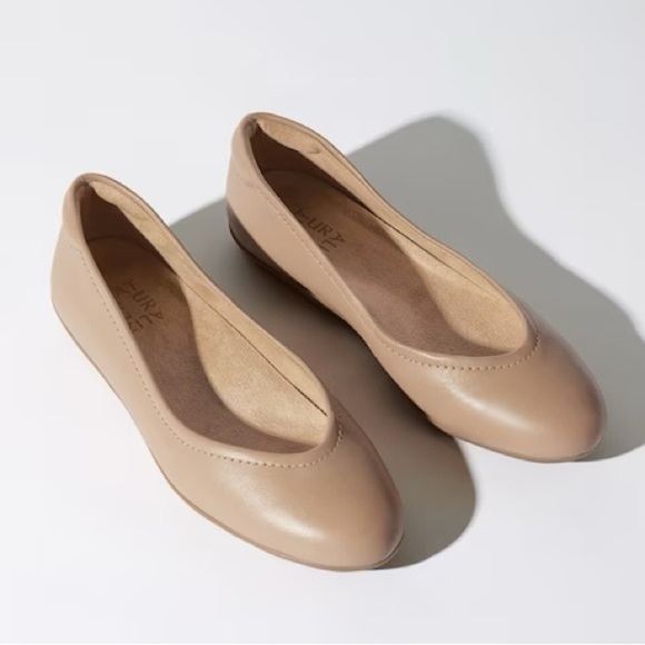 Naturalizer Vivienne Ballet Flat - blush nude leather - size 7 - Picture 2 of 16